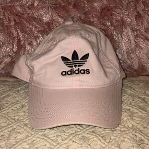 Adidas Light Pink Cap with Black Logo